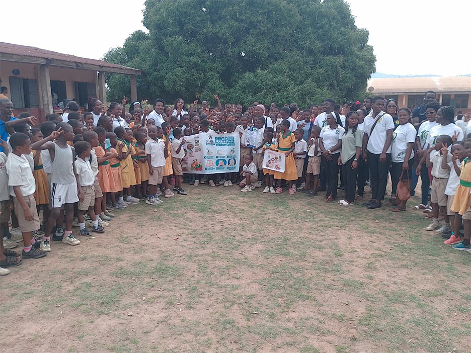 UHAS-FNBSPH Students Lead Health Promotion Campaign in Hohoe Municipality