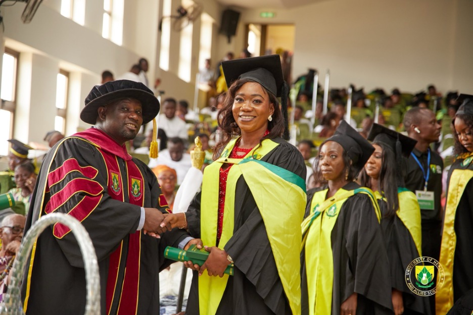 UHAS graduates 958 Students at the 2nd Session of its 9th Congregation