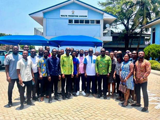 Graduate Students from Fred N. Binka School of Public Health visit GES Headquarters