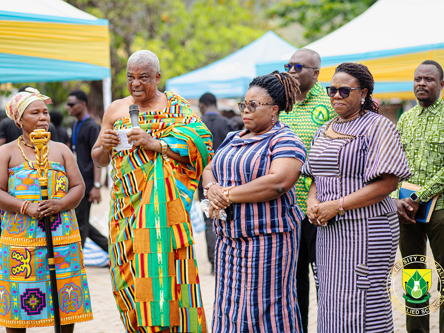 UHAS participates in the 2025 Asogli State 'Te Za' Yam Festival