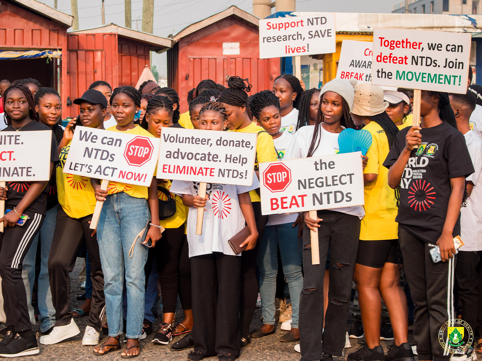 UHAS marks World NTDs Day with Public Awareness Float in Ho