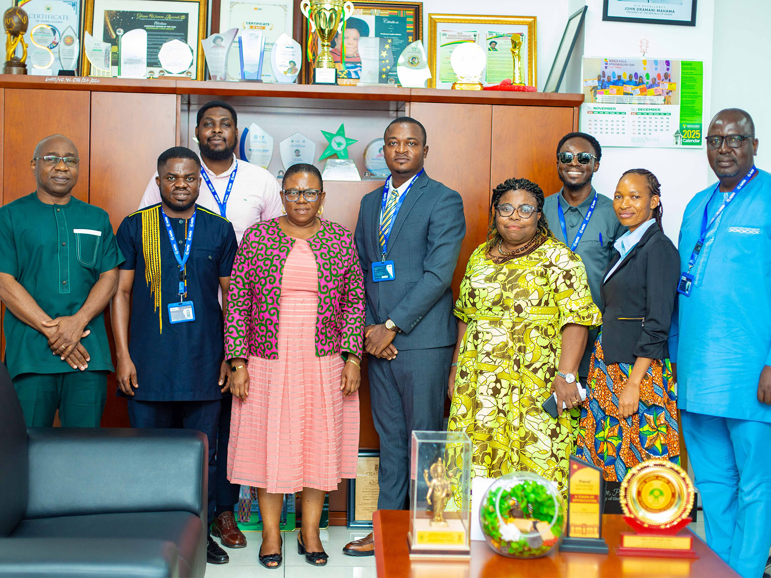 HeFRA Volta &amp; Oti Regional Team Pays Courtesy Call on UHAS Management