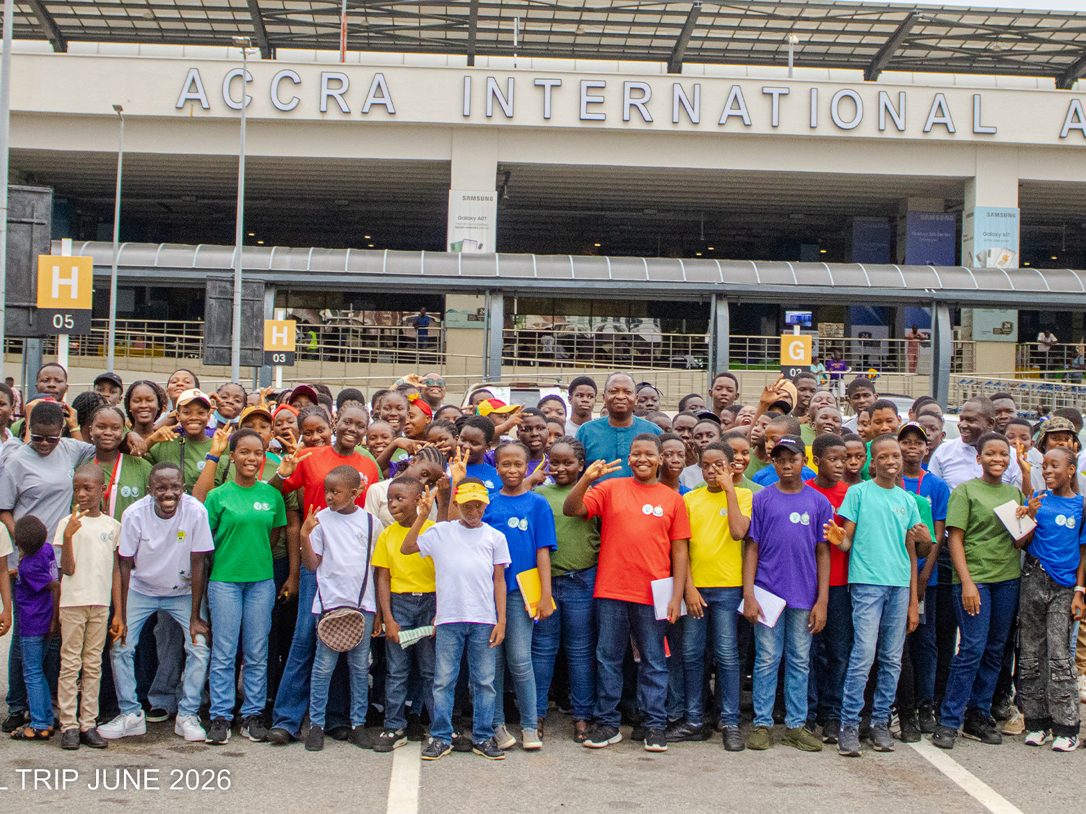 UHAS Basic School Pupils Tour National Institutions